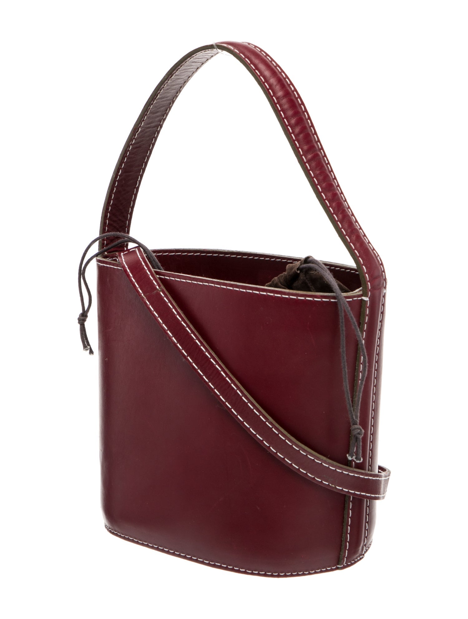 Staud Leather Bucket Bag